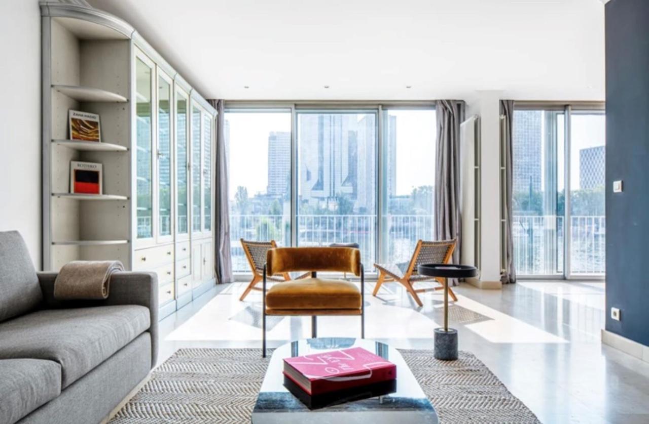Bright 1Bedroom Apartment Centrally Located With Most Beautiful Views From Seine At 10 Minutes Walking From Beaugrenelle Shopping Mall And Eiffel Tower 巴黎 外观 照片